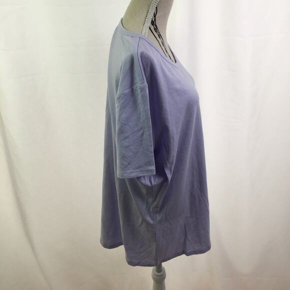 a.n.a short sleeve tee classic lilac XL - Picture 4 of 13